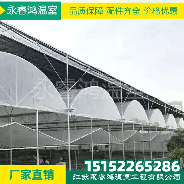 上海温室连栋大棚 外遮阳连栋大棚骨架连栋温室大棚 蔬菜大棚 养殖大