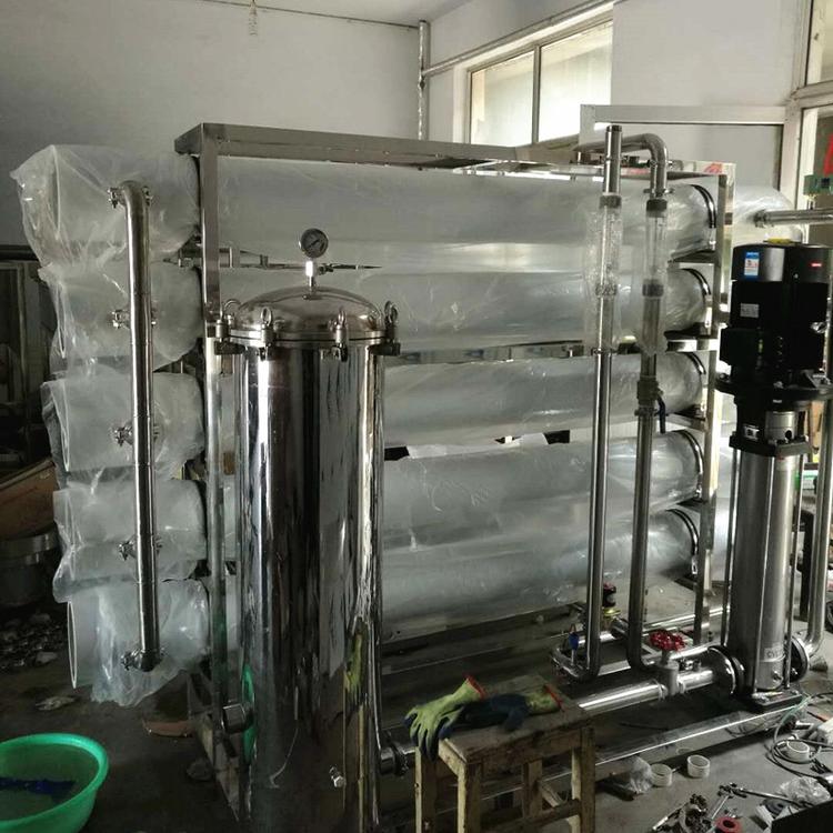 桶装纯净水设备工业纯净水处理设备瓶装纯净水反渗透设备 10吨纯净水设备主机 青州市水处理设备生产厂家