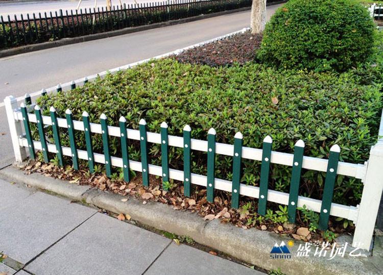 护栏 小栅栏 PVC护栏 PVC绿化护栏 草坪护栏 PVC草坪护栏