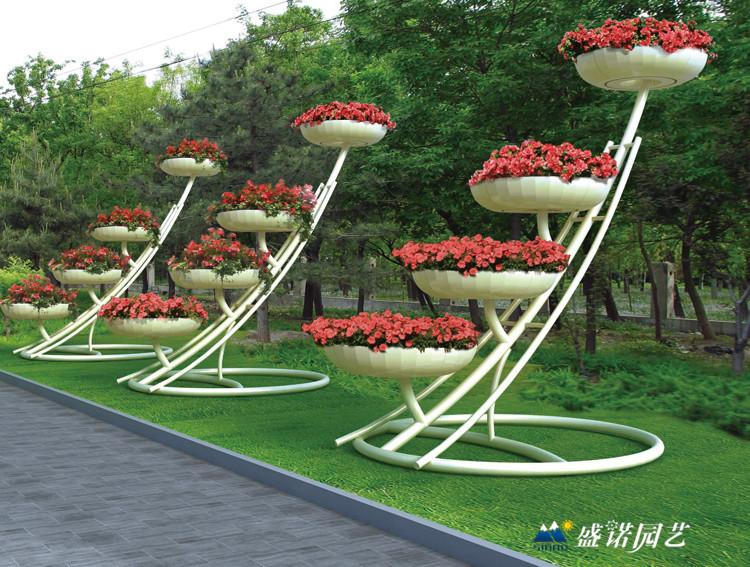 节节高景观花架 户外大型花架 园艺景观花架 园林景观花架 碳钢喷塑花架生产厂家