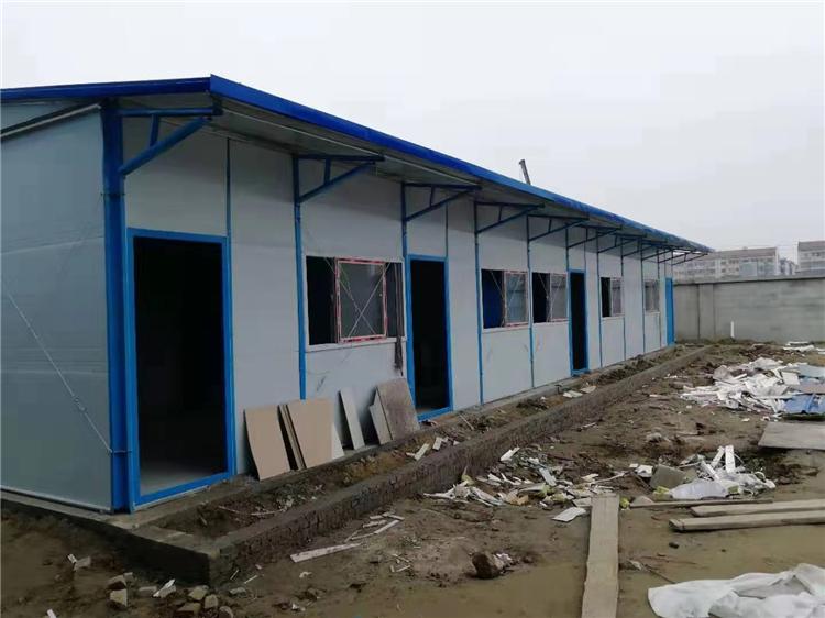 单层活动板房 潍坊活动板房 工地临建彩钢板房 生产厂家 全国批发