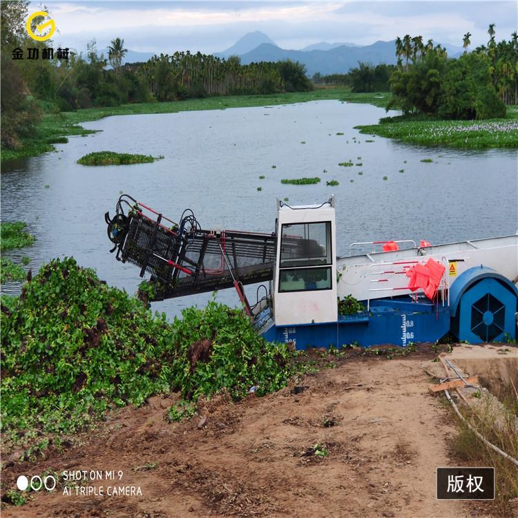 河道水葫芦打捞船  河道保洁船  湖面水葫芦打捞船