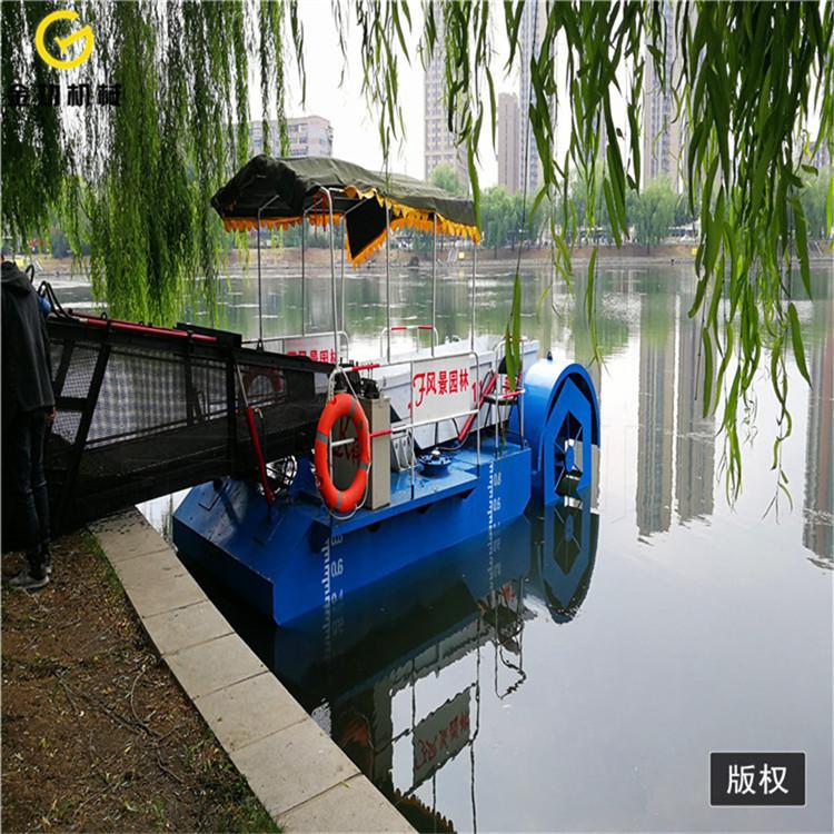 江西小型割草船  河道水库割草船  全自动液压小型割草船