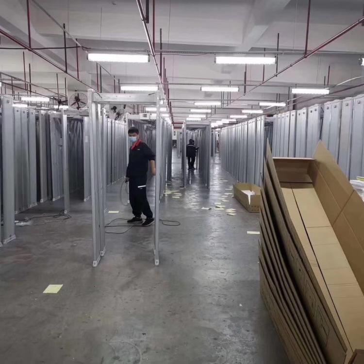 漳州门式人体测温仪,体温检测门,芗城区人体红外线测温,漳州安检门医院体温仪安检门