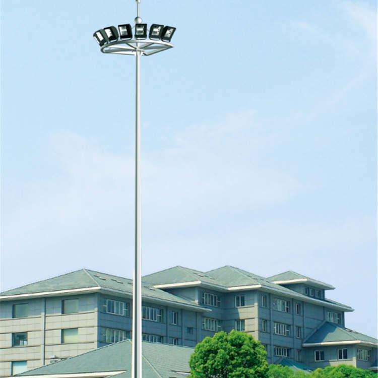 广场灯体育馆足球场高杆灯 大功率球场高杆灯厂家 卢曼光电太阳能路灯 超长的品质寿命