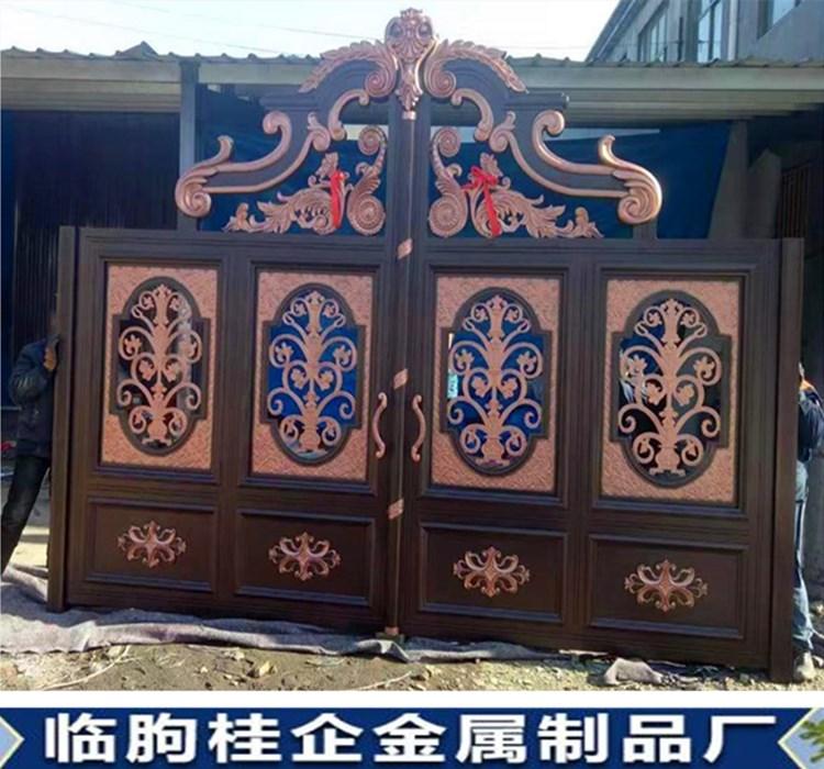 铝合金大门别墅门铝艺庭院门铁艺铝合金大门围墙
