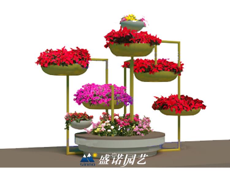 花钵 花如泉涌 科技树 小型花架 直销
