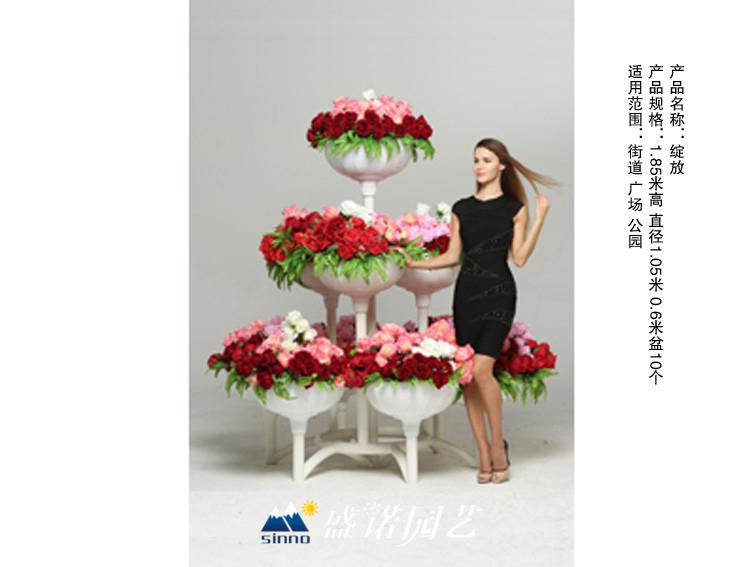 花柱花球艺术花架 小型花架 街道花架 立体花架 组合 定制
