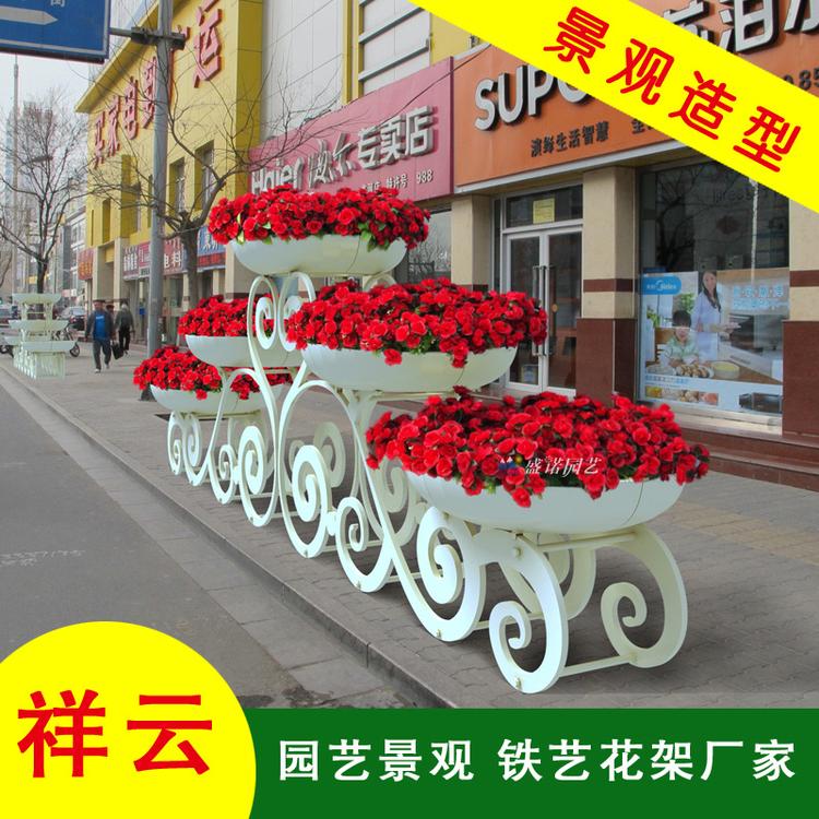 花器艺术立体组合花厂家加工天天向上心语怒放孔雀开屏民族风山西景观花架