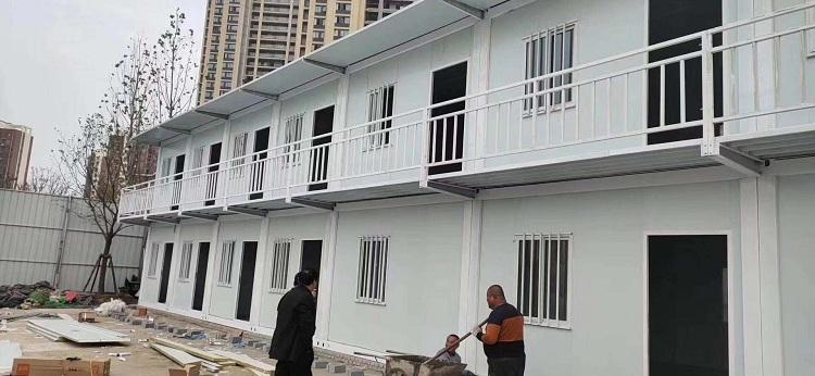潍坊箱式板房 工地箱式打包箱房厂家定制 山东打包箱房 盛元厂家