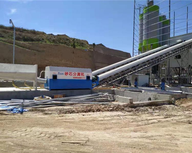 震动式沙石分离机价格 筛分设备 潍坊震动式沙石分离机