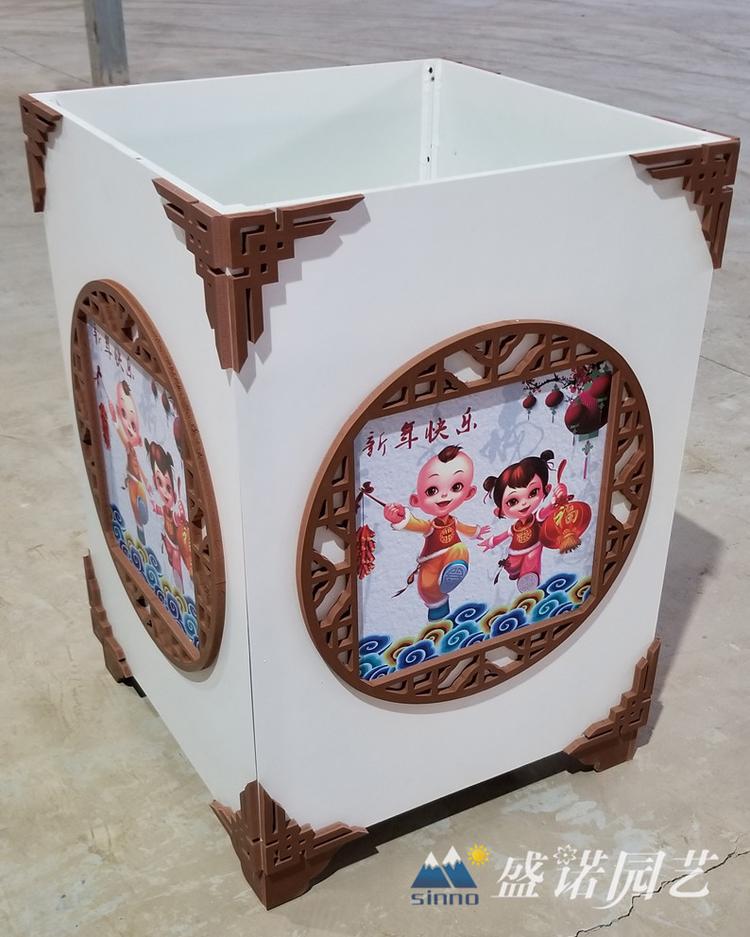 水泥花箱 室外花箱 市政花箱 垃圾桶花箱 扇形桥梁 窗景高低 批发厂家