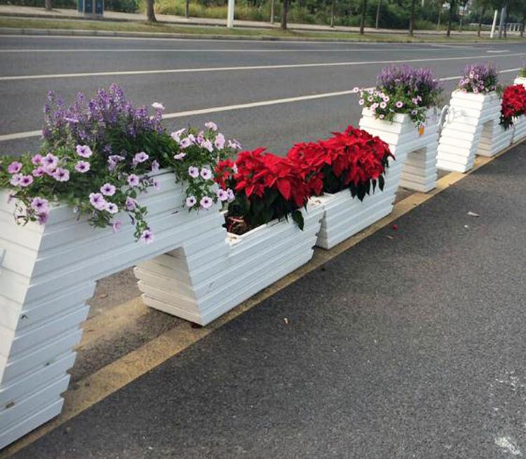 水泥花箱 室外花箱 市政花箱 垃圾桶花箱批发厂家