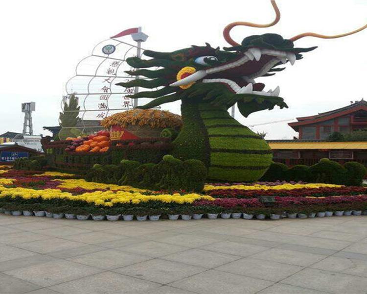 山东绿雕造型厂家 五色草造型厂家 顺和园艺景观