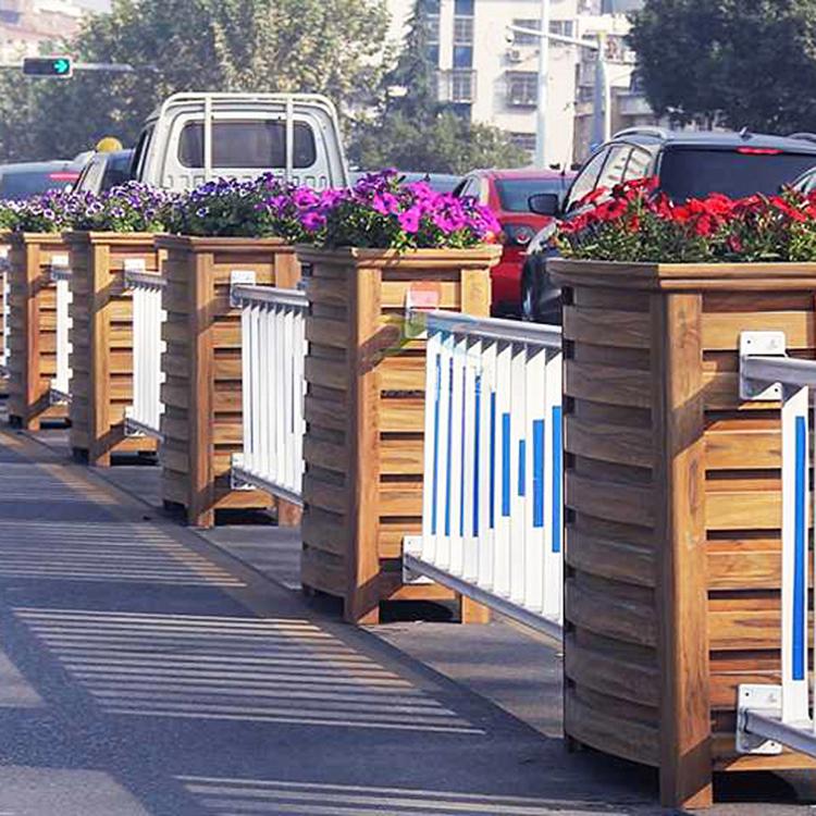 铝合金护栏花箱 铝合金高跟鞋花箱园艺景观花箱 园艺工程花箱护栏桥梁花盆直销