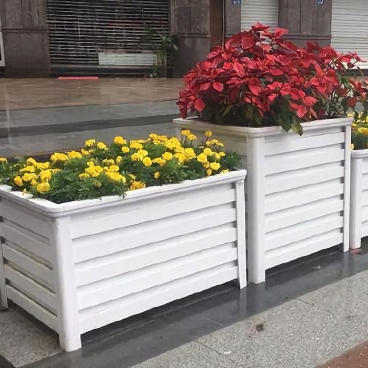 铝合金花箱 铝合金座椅花箱园艺景观花箱 园艺工程花箱立体组合花盆 园艺造型优惠处理