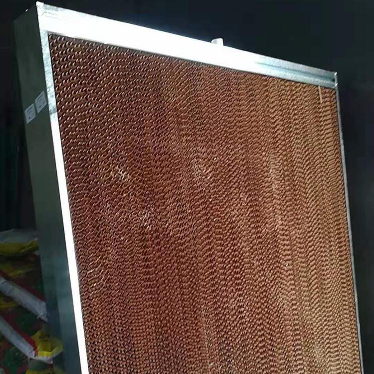 专业生产降温湿帘水帘 加工定制耐腐蚀降温风机水帘 养鸡场降温水帘 养猪场降温湿帘冷风机