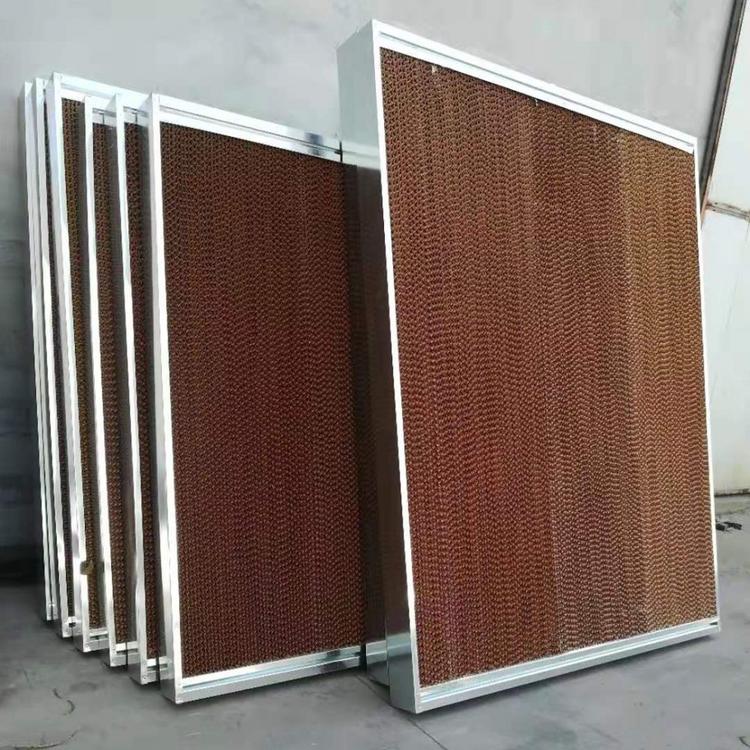 厂家直供降温水帘墙 优质水帘纸 养殖降温耐用水帘纸 养鸡风机用水帘