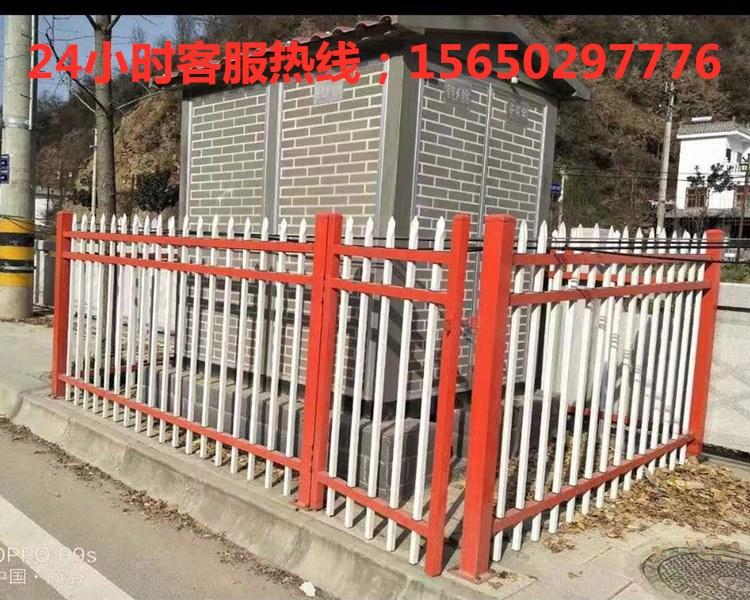定制锌钢草坪护栏学校小区别墅围栏铁艺栅栏铝合围墙园工程围栏