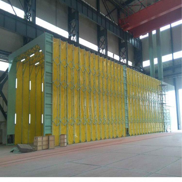 重庆伸缩移动式喷漆房_郑州伸缩移动喷漆室_四川环保伸缩移动喷漆室