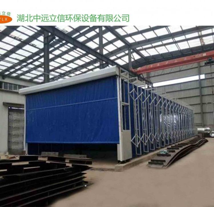 武汉伸缩移动喷漆房_襄阳移动伸缩喷漆房_宜昌移动伸缩式喷漆房
