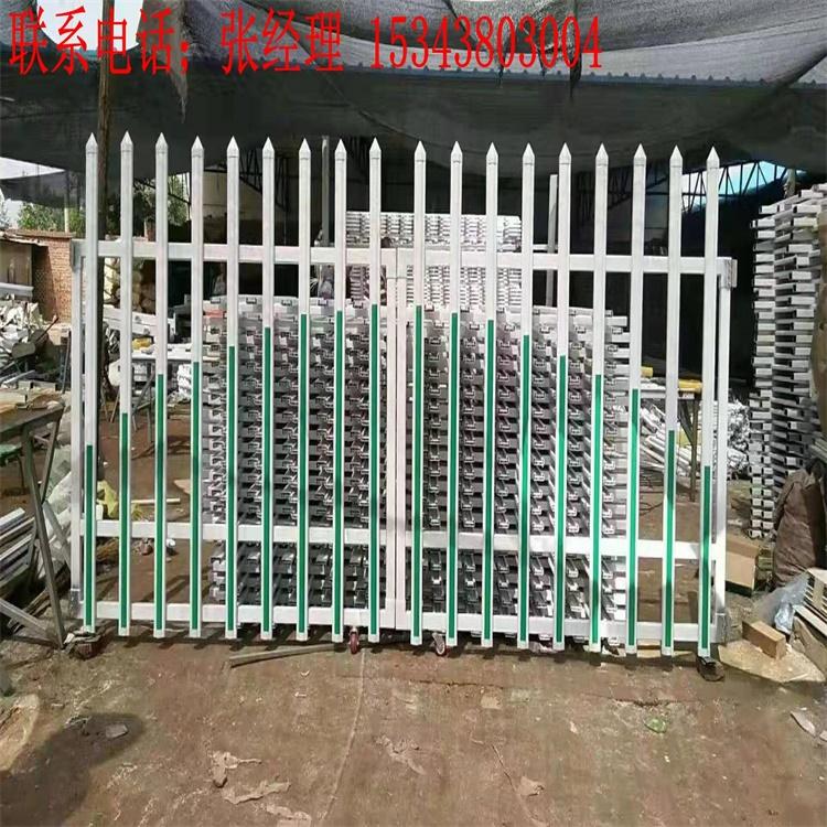 绿化带护栏 园林草坪护栏 pvc 草坪护栏定制就选禾迈质量上乘