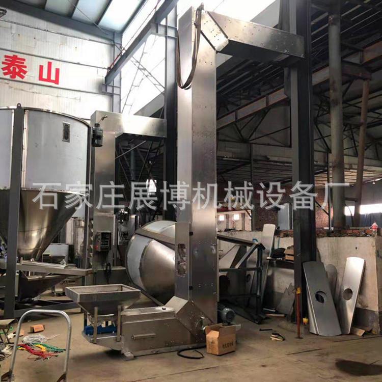 零破碎移动式提升机白芸豆转斗式输送机食品级不锈钢Z型提升机