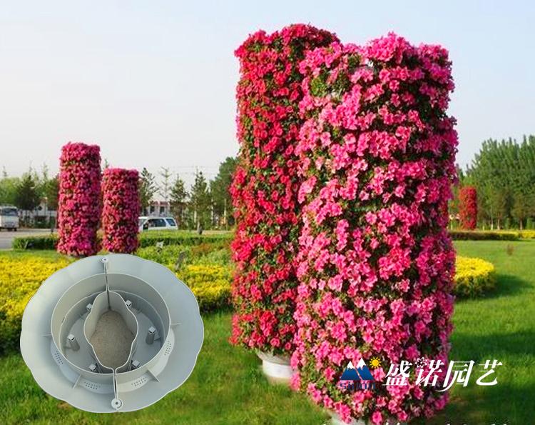 现货 立体组合花盆 花柱花盆 草花花柱 绿化 园林工程 市政工程 桥梁工程 价格