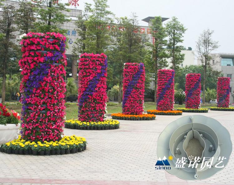 现货 工程花柱 花盆花柱 组合花盆 绿化 园林工程 市政工程 桥梁工程 生产厂家