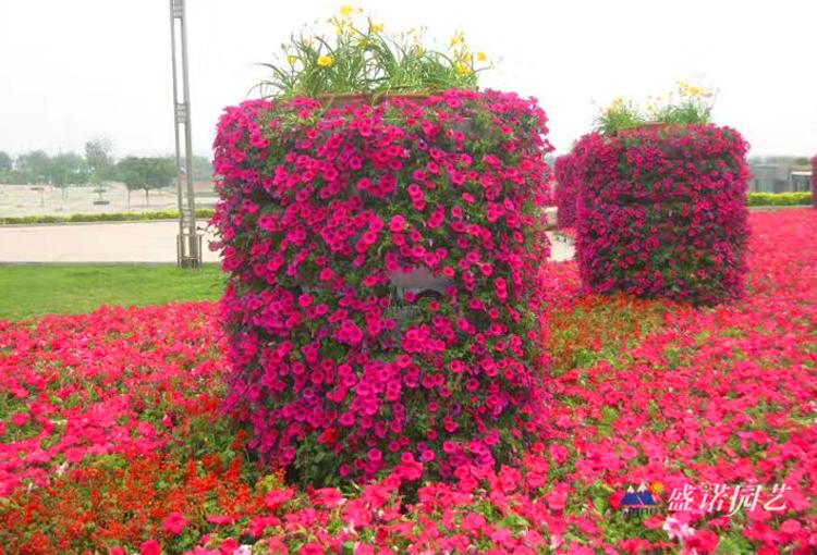 现货 立体组合花盆 花柱花盆 草花花柱 绿化 园林工程 市政工程 桥梁工程 批发厂家
