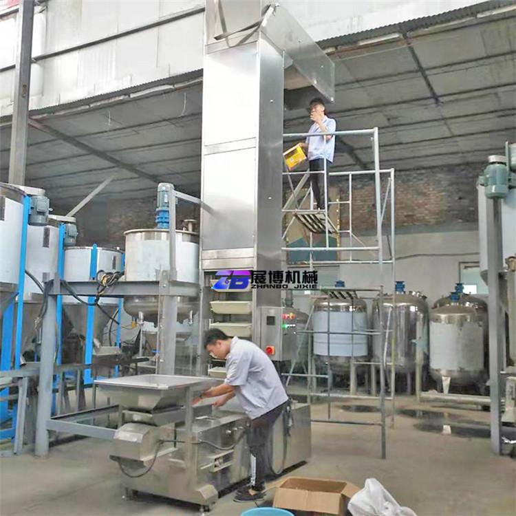 菜豆全密封Z型不锈钢提升机移动式诱导斗式输送机无破碎链斗式上料机
