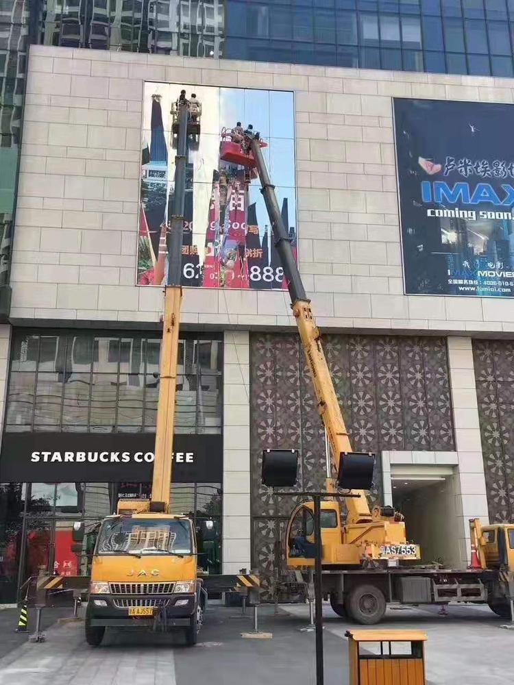 高空作业车租赁公司要选就选支点吊装