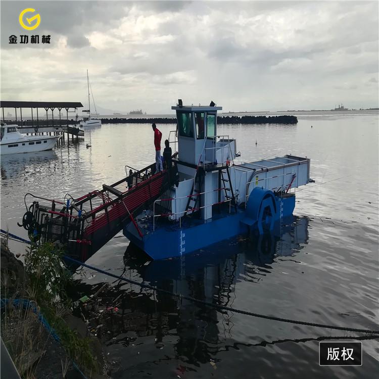 垃圾打捞船  水面保洁船   水上除草船