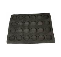 亚马逊热销 FDA LFGB<em>食品</em>级硅胶玻纤蛋糕模具 镂空面包模具