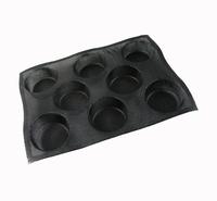 欧标FDA LFGB<em>食品</em>级耐高温硅胶玻纤蛋糕模具 镂空汉堡模具