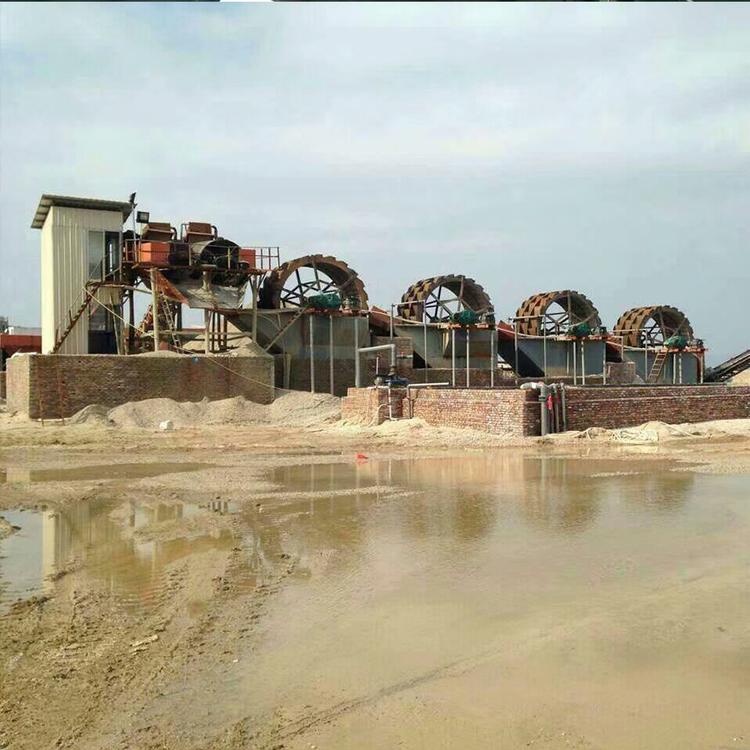 大型洗砂机  生产洗砂机  水轮洗砂机产量高