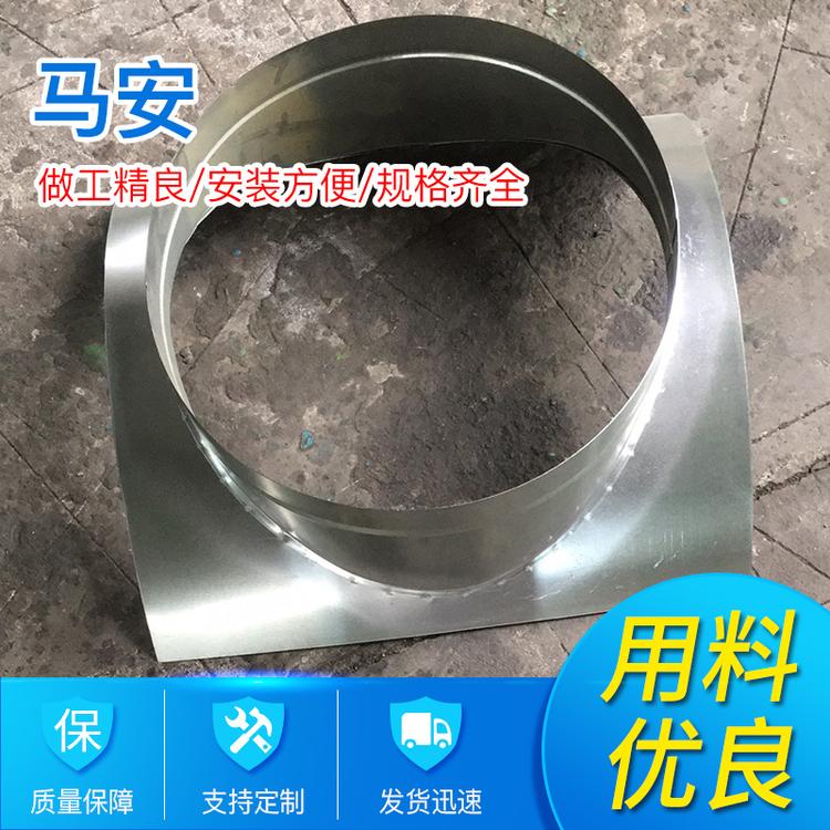 补漏片变径接头不锈钢管箍马<em>安</em>无锡风管厂