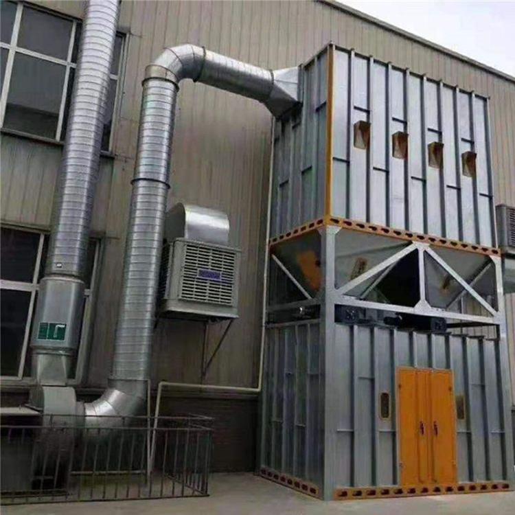 中央除尘设备 单机脉冲布袋除尘器 工业粉尘集尘器 水泥厂石料厂仓顶除尘器 滤筒焊烟除尘设备