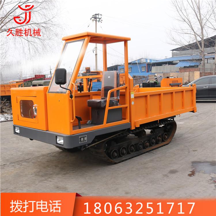 山地橡胶履带运输自卸车 多功能履带运输车 厂家直销履带翻斗车