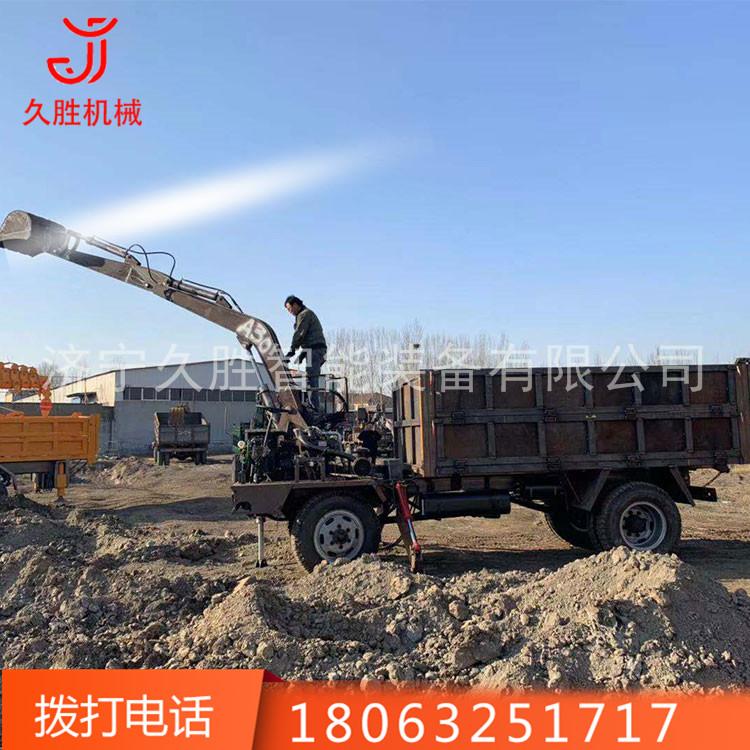 新款自制四不像随车抓 农用随车抓可配挖运输车 抓竹子专用运输车