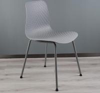 鼎优休闲塑钢餐椅 时尚咖啡椅价格 北欧简约风餐椅 厂家直销
