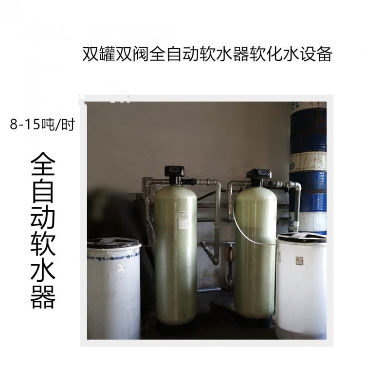 陕西双阀双罐8-15吨/小时全自动软水器软化水设备