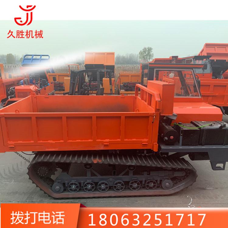 小型矿山地履带运输车 农用果园搬运机 全地形多功能工程手扶式