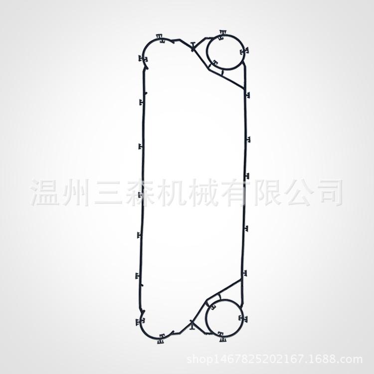 橡胶密封垫厂家直销供应橡胶密封垫 板式换热器配件 BR0.55 密封胶条 换热器橡胶垫 橡胶密封垫