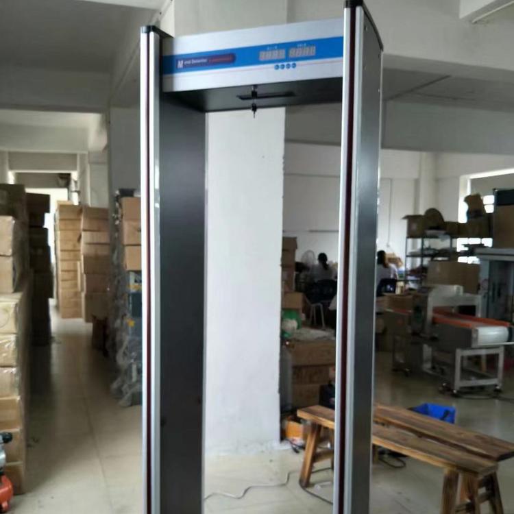 厂家直销 自动人体测温仪通过式安检门 人体测温安检探测门