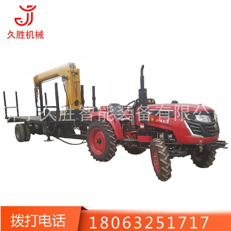 厂家直销集装箱平板吊 全新多功能拖拉机吊车定制液压平板自卸吊