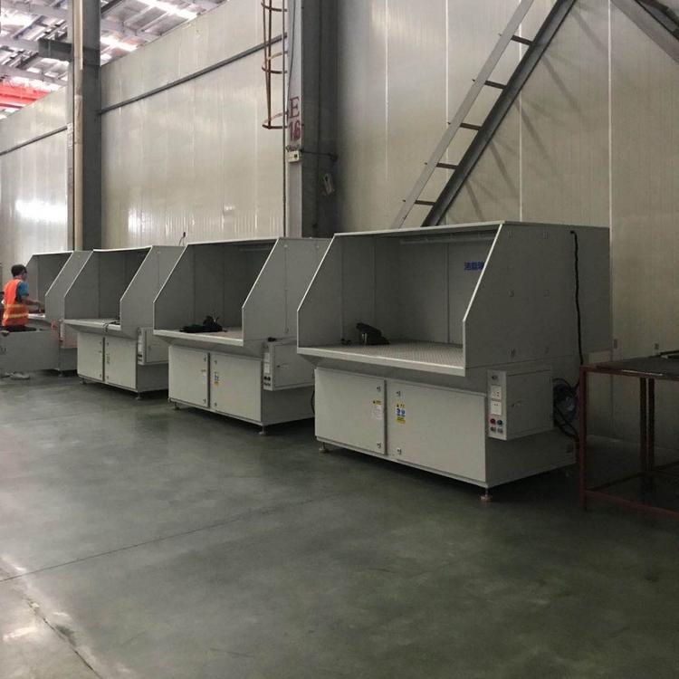 洁能瑞牌金属件打磨平台专门定制 DM2000量身定制昆山洁能瑞汽车配件打磨吸尘设备