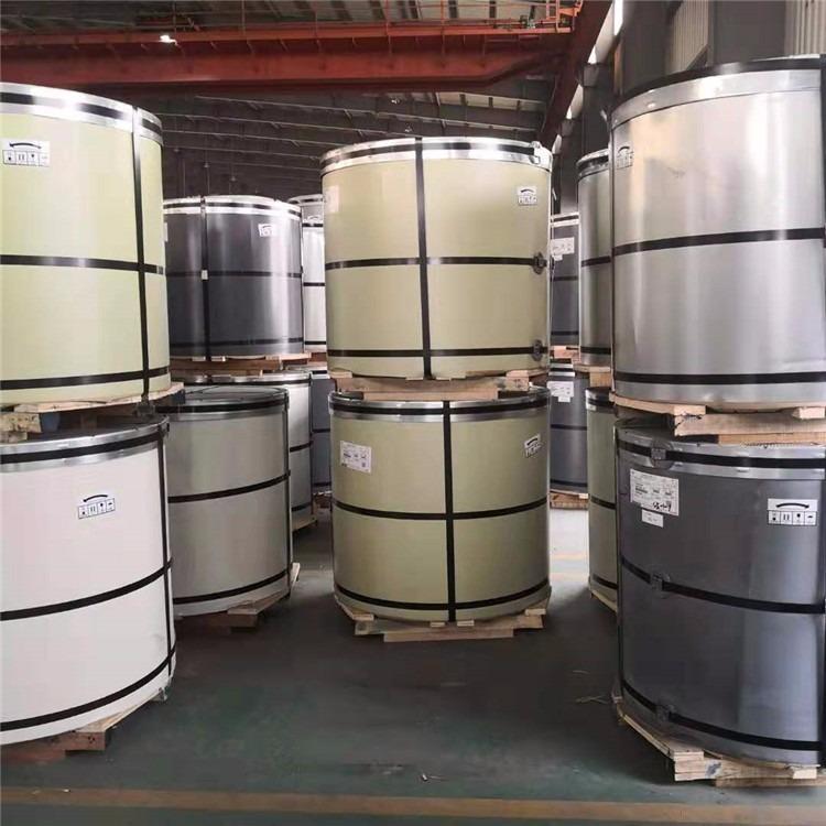 郑州代理批发上海宝钢彩卷0.5 0.6 银色505  白银灰510彩卷价格一级代理