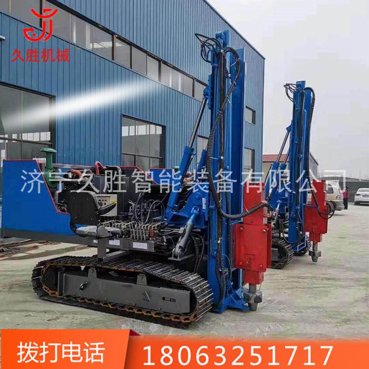 履带螺旋打桩机 建筑工地光伏打桩机 新款履带式多功能打桩机
