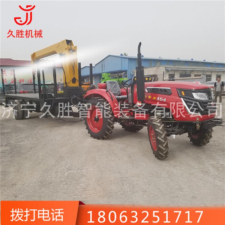 厂家定制集装箱平板吊四驱拖拉机吊车拖拉机自卸吊价格优惠